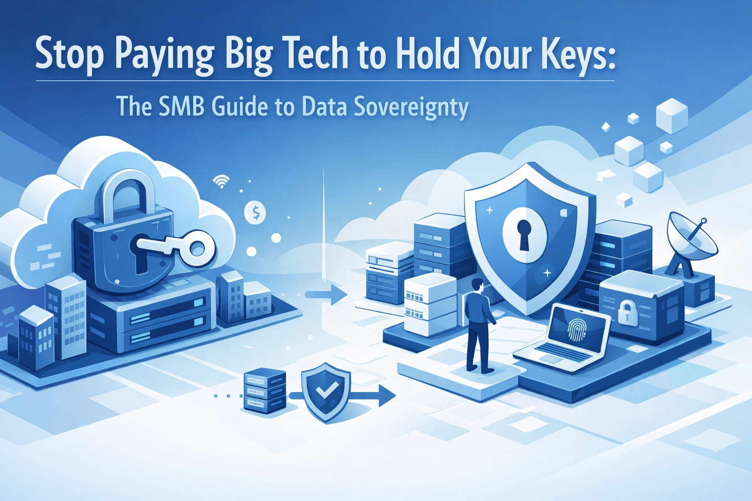 Stop Paying Big Tech to Hold Your Keys: The SMB Guide to Data Sovereignty